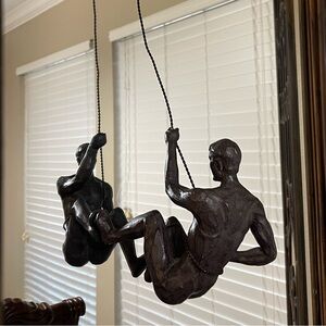 Climbing Man Wall Hanging Art